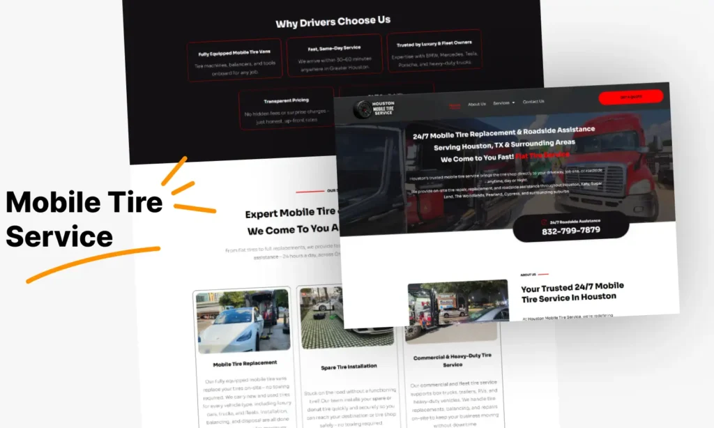 Site SEO — Mobile Tire Pro